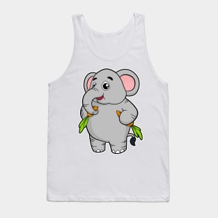 Elephants with Carrots Tank Top